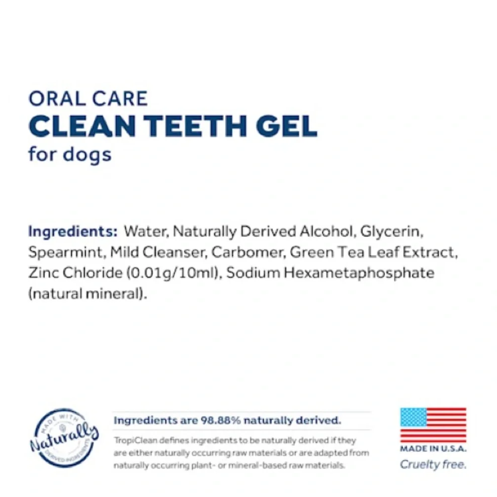 Dog Fresh Breath Oral Care Clean Teeth Gel, 4 fl. oz.
